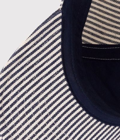 Casquette Petit Bateau Family en toile bébé