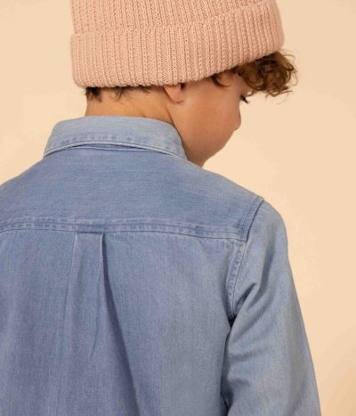 Chemise en denim léger enfant garçon
