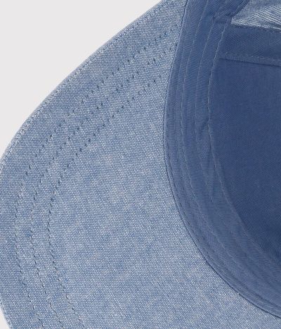 Casquette Petit Boat en denim enfant mixte