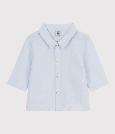 Chemise bébé en lin