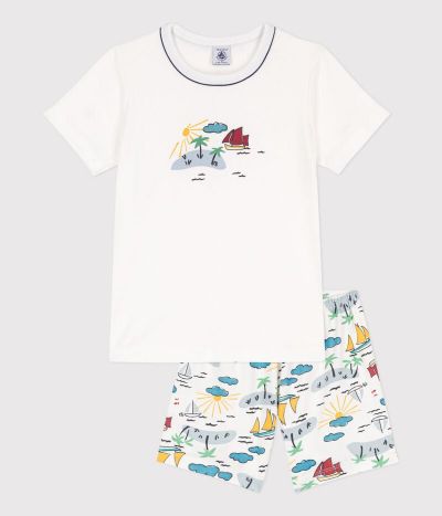 Pyjacourt explorateur en coton petite fille/petit garçon