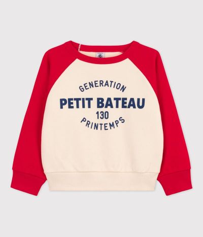 Sweatshirt en molleton enfant fille / garçon