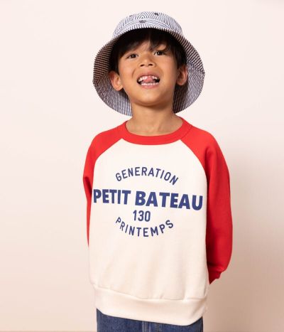 Sweatshirt en molleton enfant fille / garçon