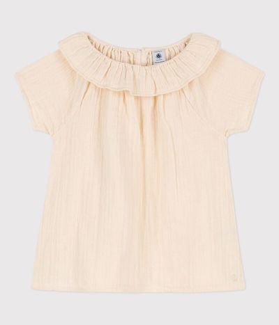 Blouse en gaze de coton enfant fille