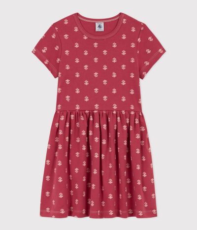 Robe imprimée en coton enfant fille