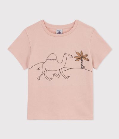 Tee-shirt imprimé en coton enfant fille