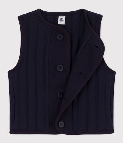 Veste sans manche en tubique enfant fille / garçon