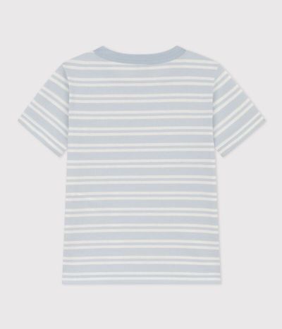 Tee-shirt rayé en coton enfant garçon