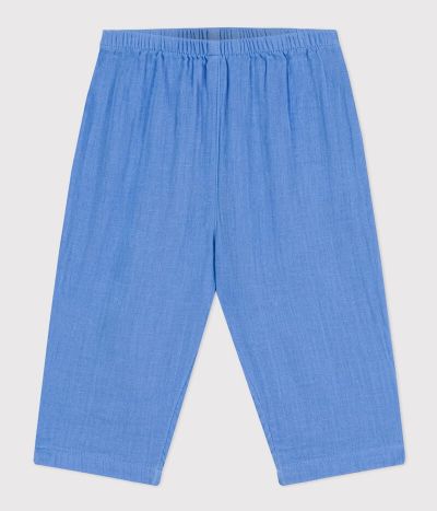 Pantalon bébé en gaze de coton