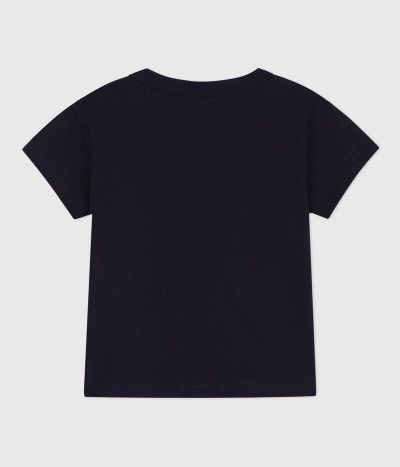 Tee-shirt manches courtes bébé en jersey avec motif
