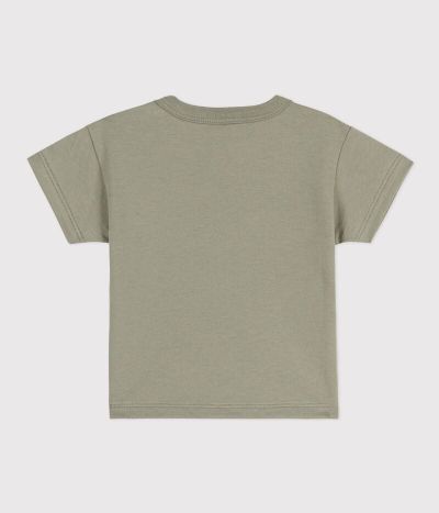 Tee-shirt manches courtes bébé en jersey avec motif