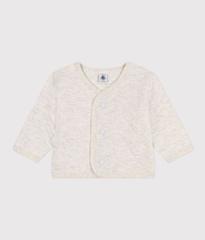 Cardigan bébé en tubique matelassé