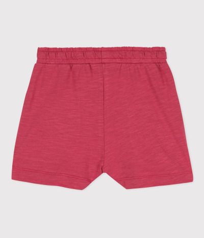 Short en jersey flammé enfant fille