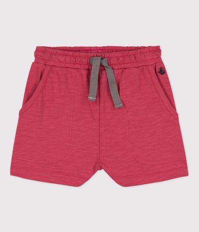 Short en jersey flammé enfant fille