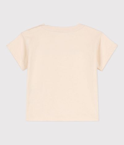 Tee-shirt manches courtes bébé en jersey brodé