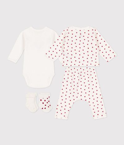 Coffret cadeau naissance petit cœur