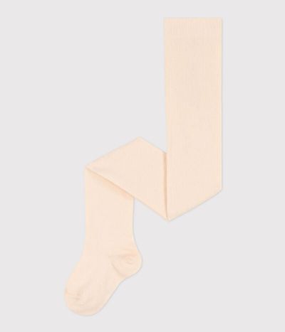 Collant uni en jersey enfant fille