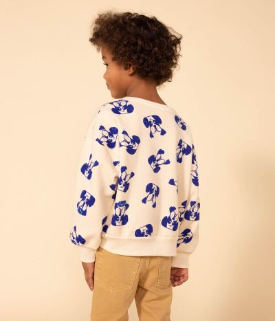 Sweatshirt imprimé en molleton enfant fille / garçon