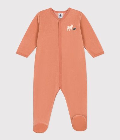 Pyjama bébé en velours