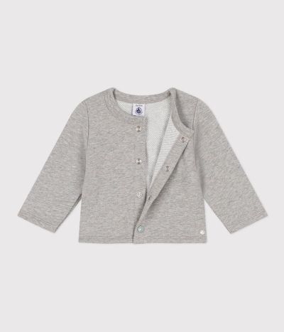 Cardigan en molleton bébé