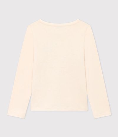 Tee-shirt manches longues en coton enfant fille