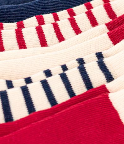Lot de 5 paires de chaussettes rayures bébé