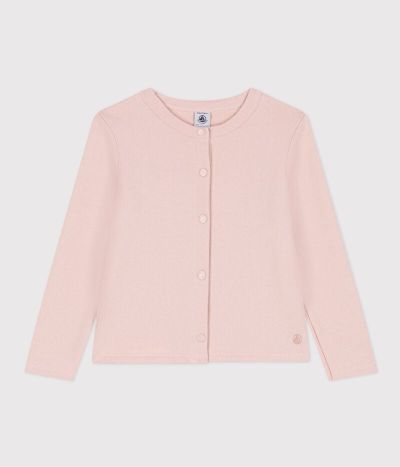 Cardigan en molleton enfant fille