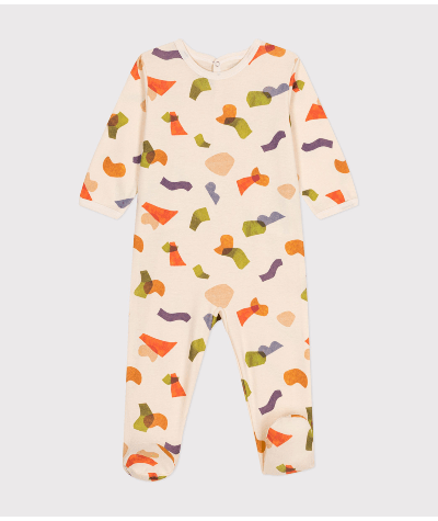 Pyjama imprimé en coton bébé