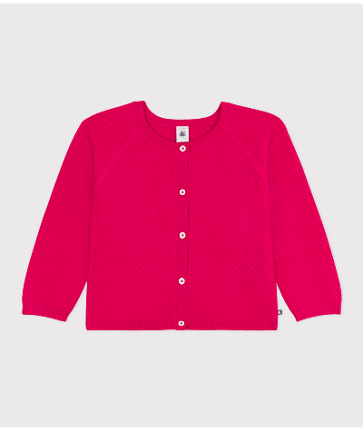 Cardigan en coton enfant fille