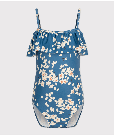 Maillot de bain 1 pièce imprimé enfant fille