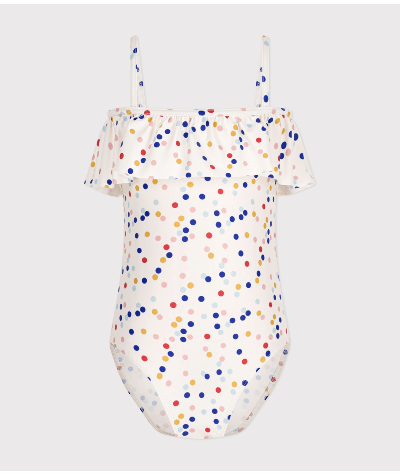 Maillot de bain 1 pièce imprimé enfant fille