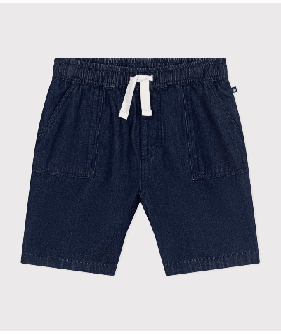 Short en denim léger enfant fille