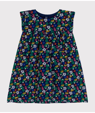 Robe sans manche en jersey léger bébé