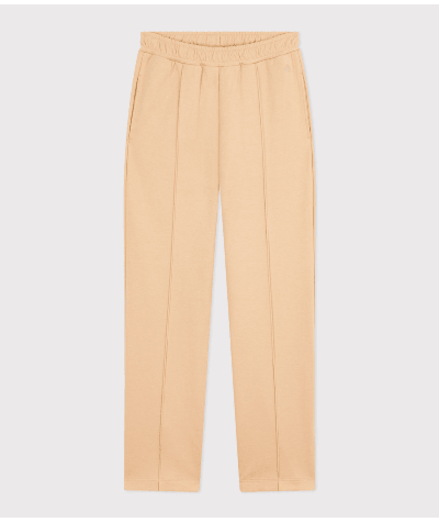 Pantalon en coton et élasthanne femme
