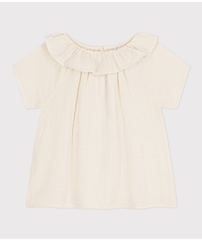 Blouse en gaze de coton enfant fille