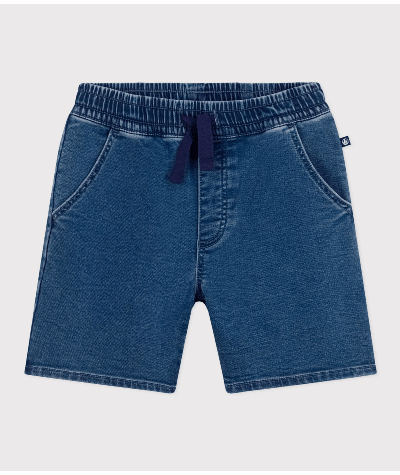Short en denim enfant garçon