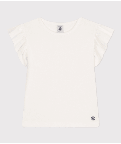 Tee-shirt en coton enfant fille