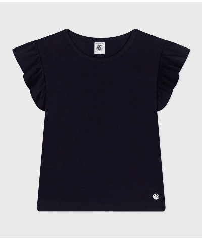 Tee-shirt en coton enfant fille