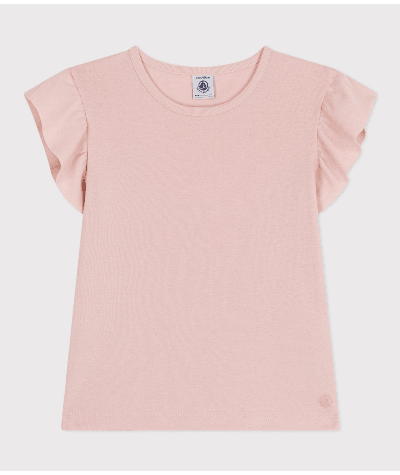 Tee-shirt en coton enfant fille