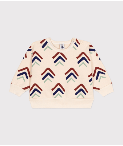 Sweatshirt en molleton bébé