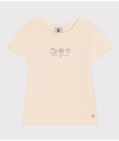 Tee-shirt en jersey léger enfant fille