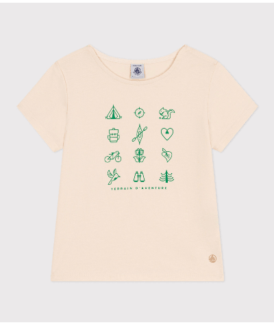 Tee-shirt en jersey léger enfant fille