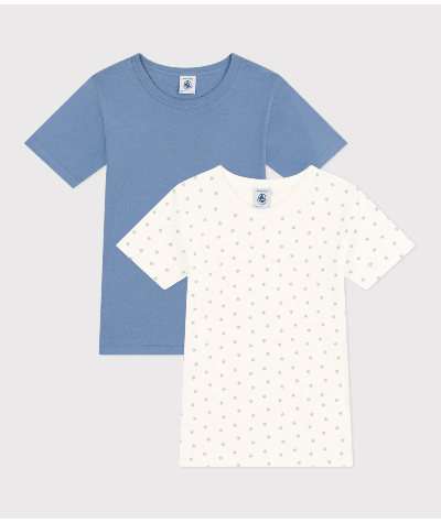 Lot de 2 tee-shirts à manches courtes étoile en coton enfant