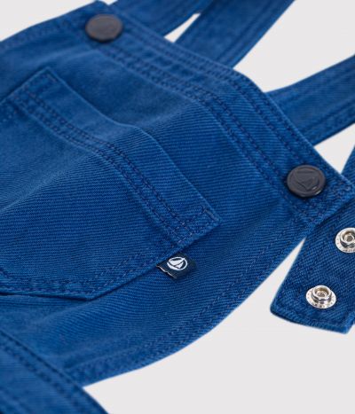 Robe salopette en serge enfant fille