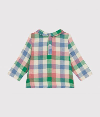 Blouse en gaze de coton bébé