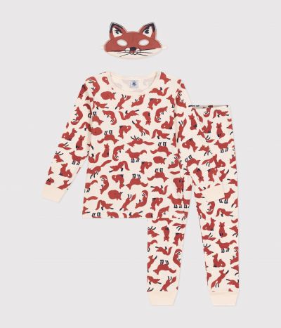 Pyjama déguisement renard en coton enfant