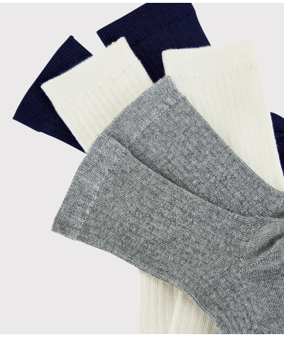 Lot de 3 paires de chaussettes garçon
