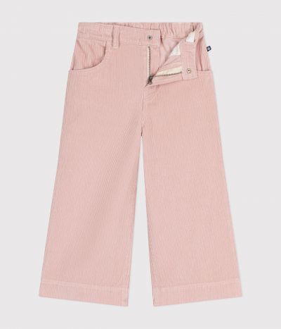 Pantalon en velours enfant fille