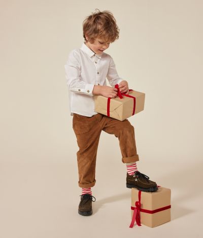 Chemise en popeline enfant garçon