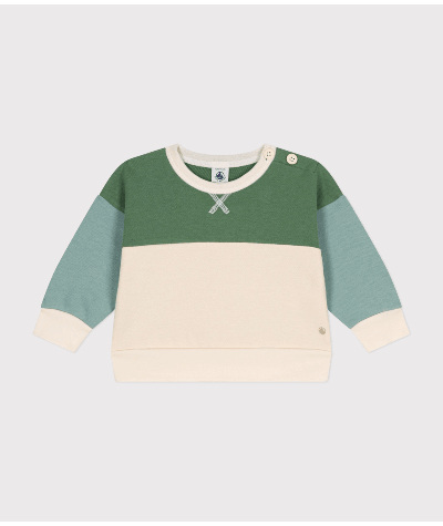 Sweatshirt en molleton bébé